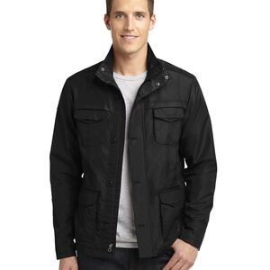 Port Authority Men's Black Military Jacket